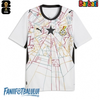 Ghana Tricou Fotbal Replică Mondial 2026 Barbati Acasa